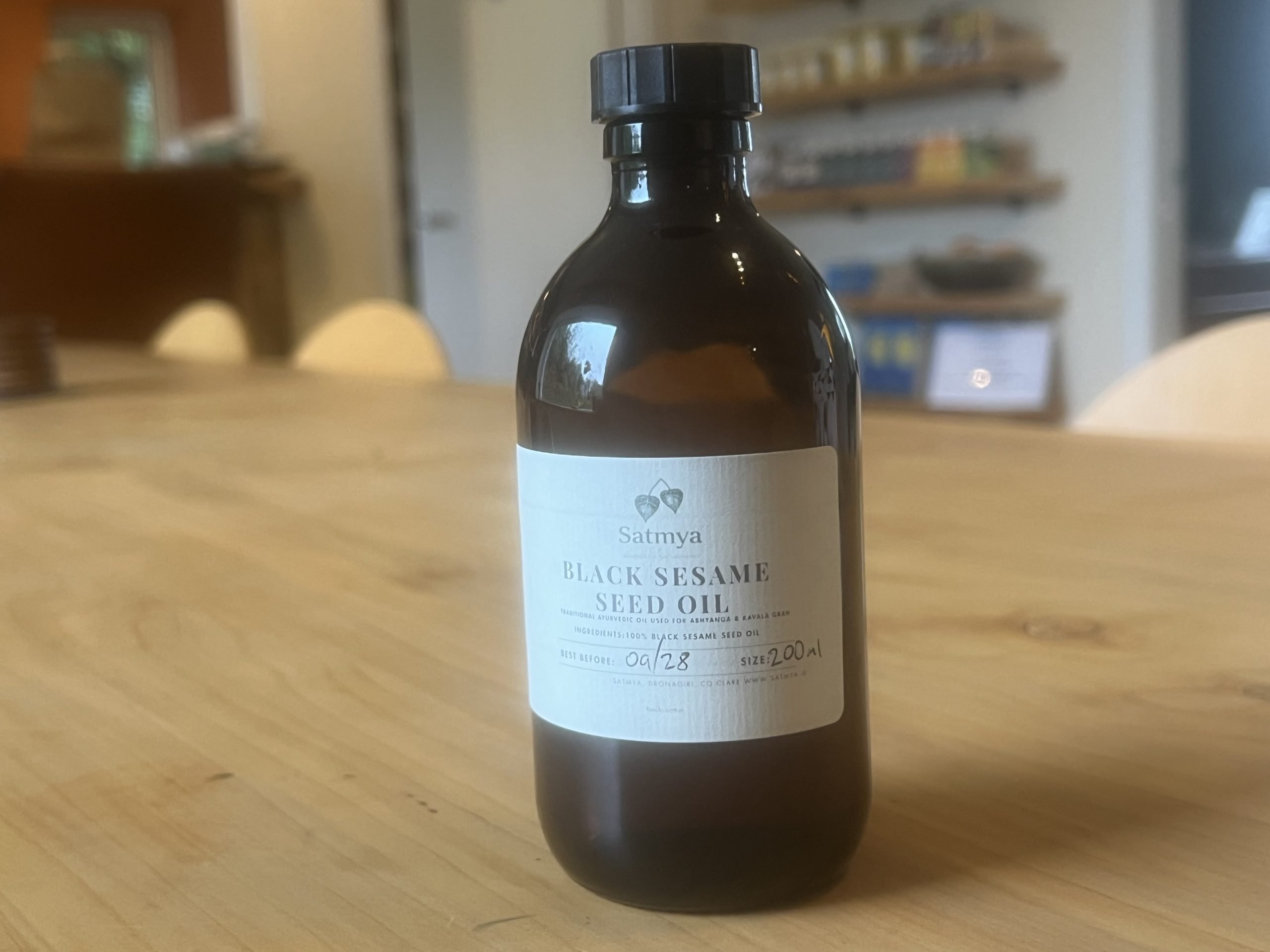 Black Sesame Seed Oil 500mls